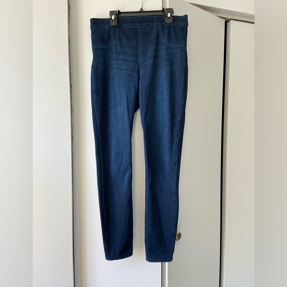 Spanx® Jean-ish Leggings twilight rinse medium jeggings skinny jeans